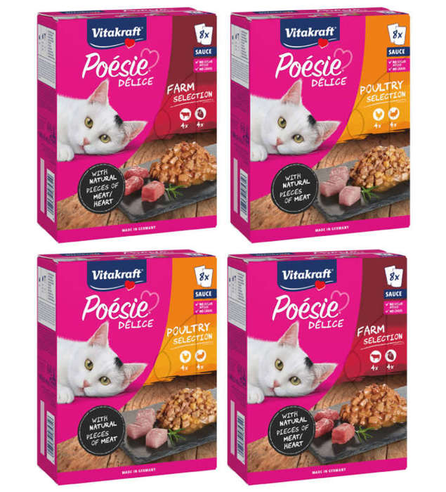 Poesie Deli Selection mix w sosie 32x85g