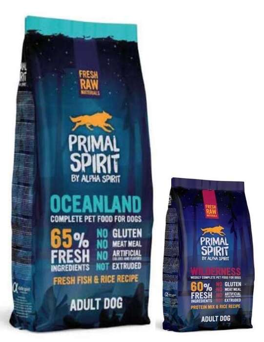 Primal Spirit Oceanland 12kg półmiękka + GRATIS