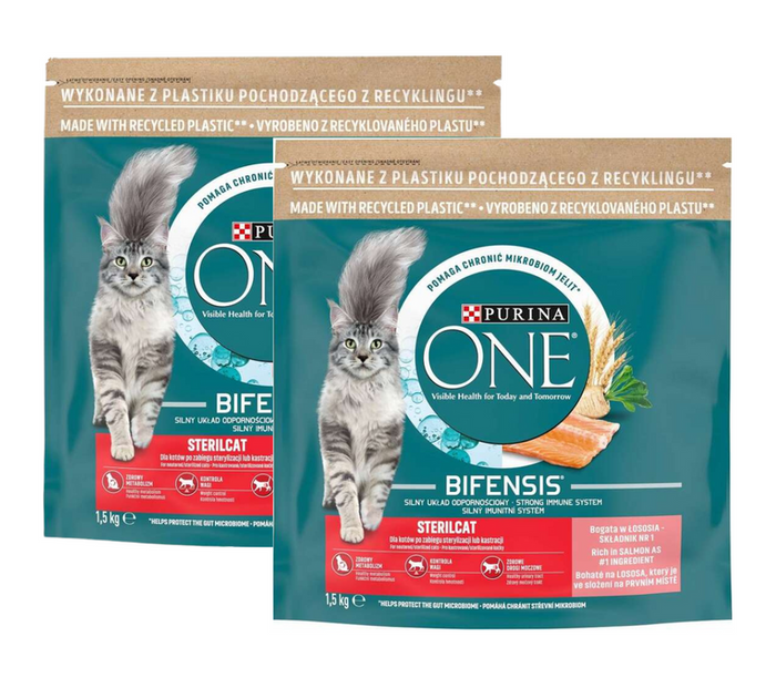 Purina ONE Sterilcat Mix Smaków 2x1,5kg