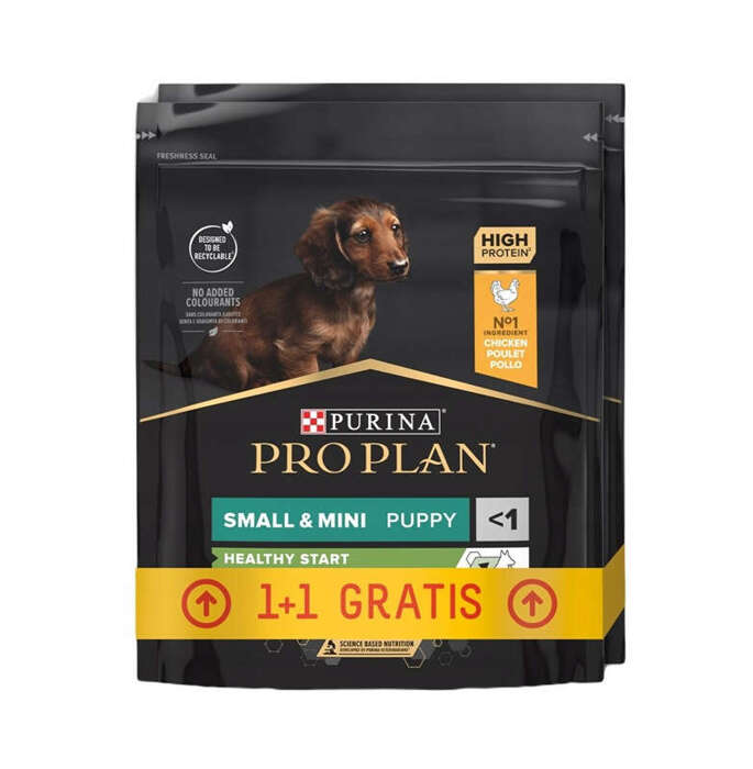 Purina Pro Plan PUPPY SMALL&MINI KURCZAK 700+700G