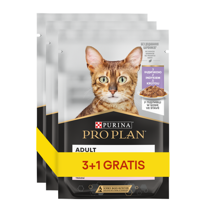 Purina ProPlan Delicate 4x85g z indykiem