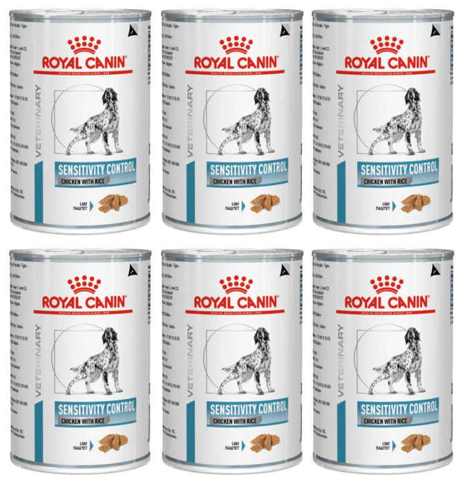 ROYAL CANIN Veterinary Diet Sensitivity Control KURCZAK 6x420 g