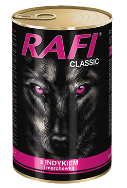 Rafi CLASSIC z Indykiem i Marchewką 1240g