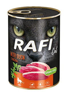 Rafi Cat Adult z kaczką 12x400g