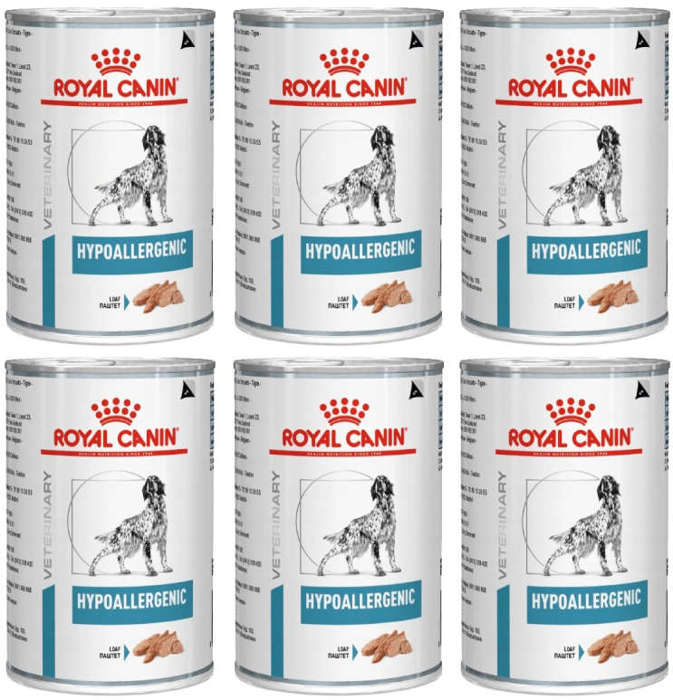 Royal Canin Hypoallergenic 6x400g