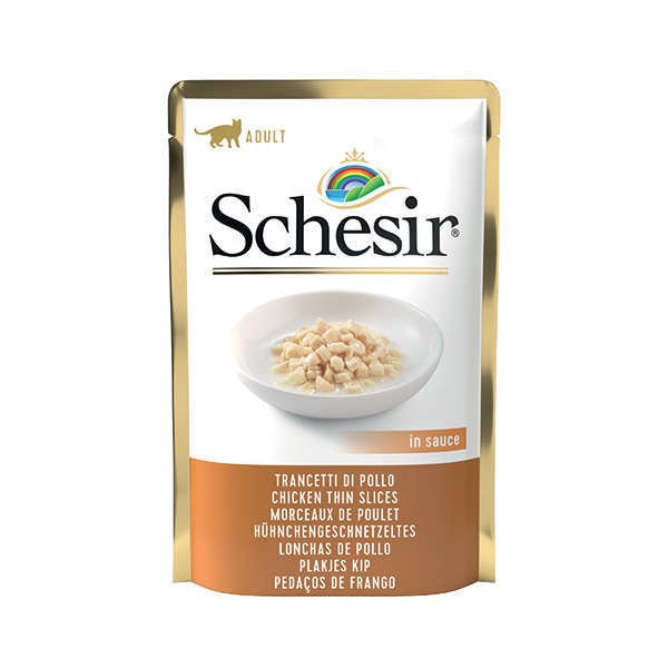 SCHESIR paseczki z kurczaka w sosie 20x85g