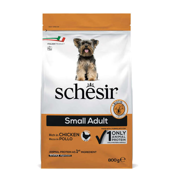 Schesir Suchy Pies Small Adult Kurczak 800g