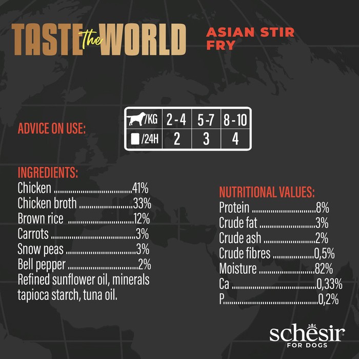 Schesir Taste The World Filety Asian Stir Fry 150g