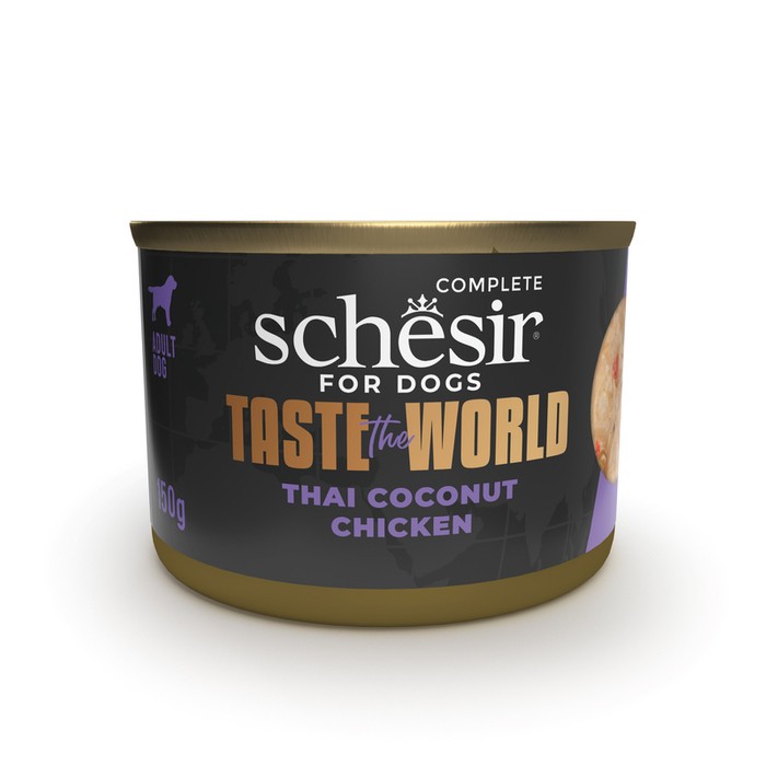 Schesir Taste The World Filety Kurczak Thai Z Kokosem 150g