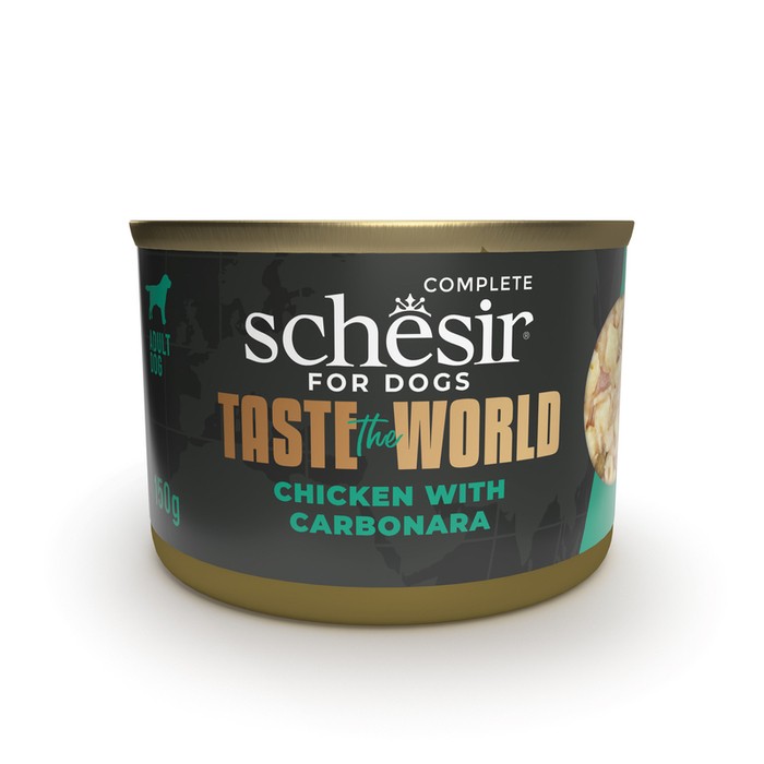 Schesir Taste The World Filety Kurczak Z Carbonarą 150g