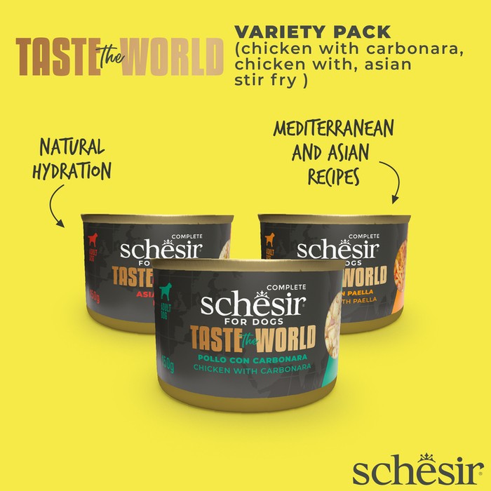 Schesir Taste The World Filety Variety Pack 6x150g