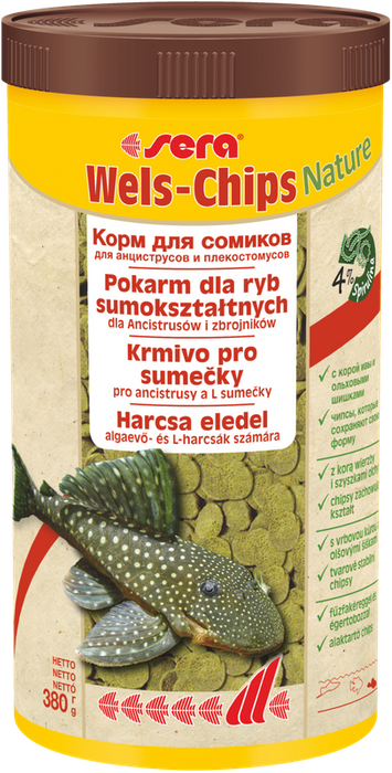 Sera Catfish Chips Nature 1.000 ml pokarm dla bocji i ryb sumokszt.ałtnych