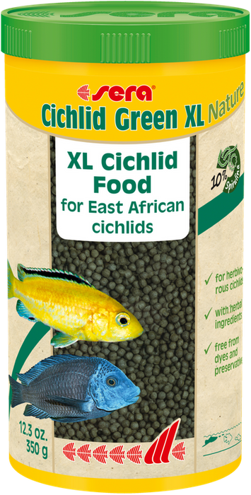 Sera Cichlid Green Nature XL 1000 ml granulat pokarm dla pielęgnic