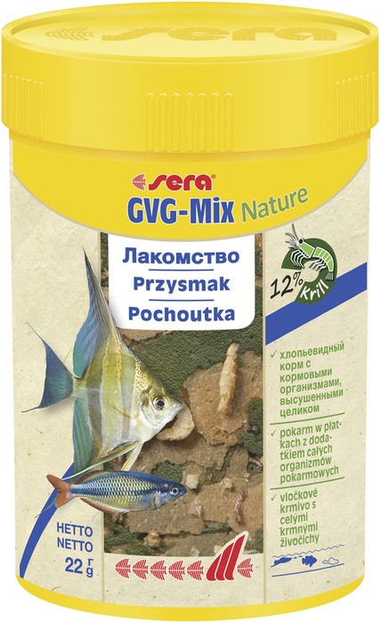 Sera GVG-Mix Nature 100 ml mix pokarm premium