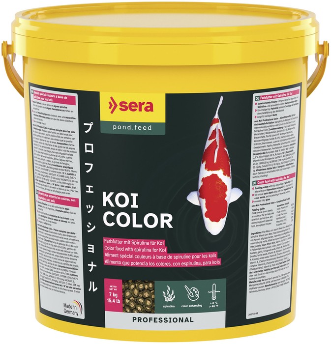 Sera Koi Professional Color 7 kg pokarm profesjonalny