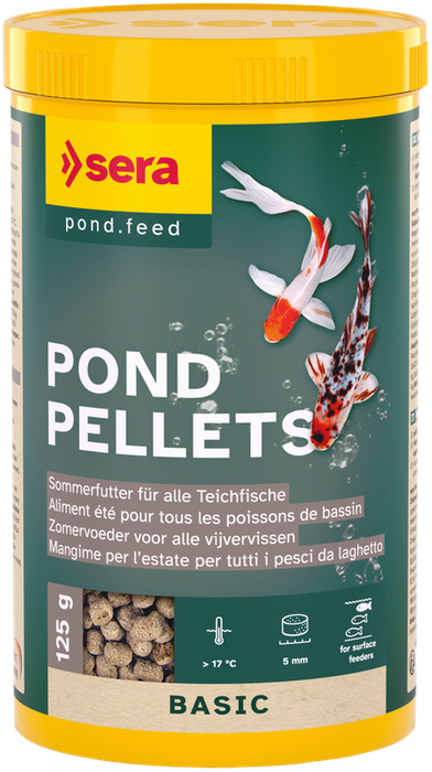 Sera Pond Pellets 1000ml/125g - pokarm letni dla ryb stawowych