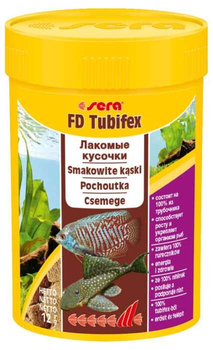 Sera Przysmak FD Tubifex 100 ml