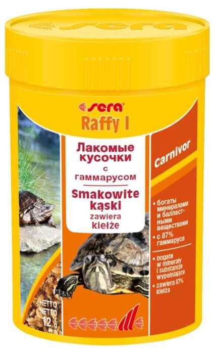 Sera Przysmak Przysmak Raffy I Nature 100 ml gady