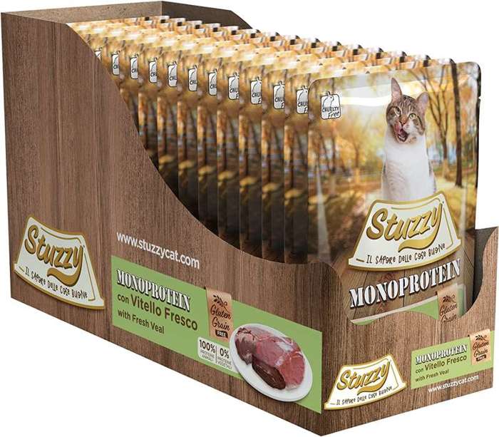 Stuzzy monoprotein z cielęciną 16x85g