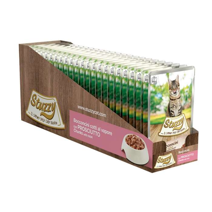 Stuzzy z szynką saszetka 24x85g