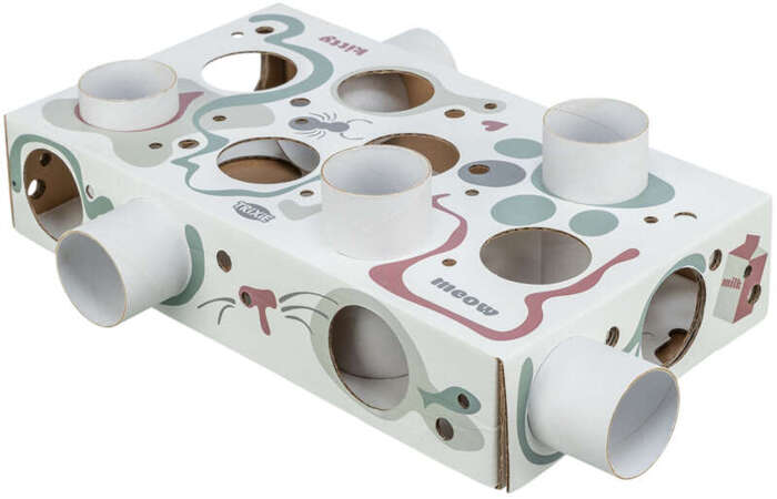 Trixie Cat Activity Paws'n'Treats Box zabawka edukacyjna dla kota karton 35x7x20cm