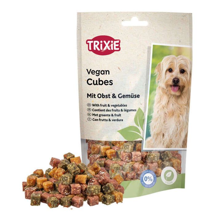 Trixie Vegan Cubes przysmak dla psa z owocami i warzywami 100g