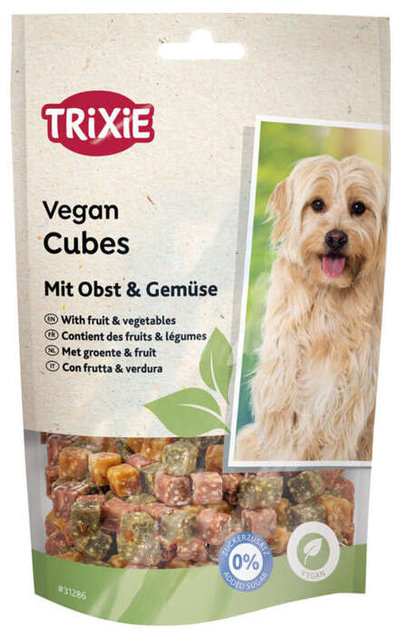 Trixie Vegan Cubes przysmak dla psa z owocami i warzywami 100g