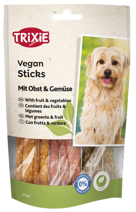 Trixie Vegan Sticks przysmak dla psa z owocami i warzywami 100g