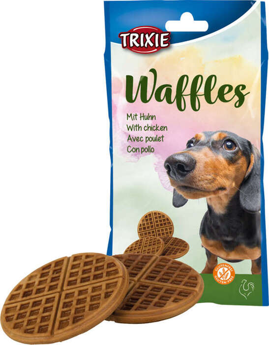 Trixie wafle z kurczakiem 7cm 3szt.