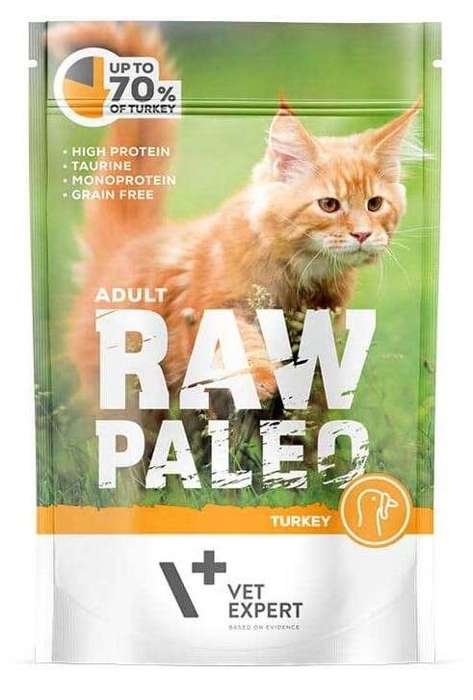 Vet Expert Raw Paleo Adult z indykiem 100g