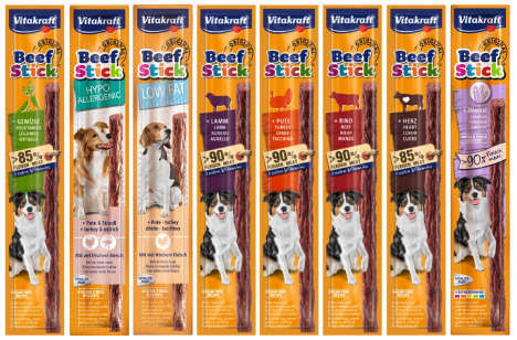 Vitakraft Beef Stick przysmak dla psa  MIX 8 sztuk