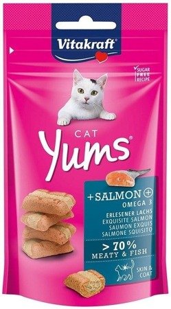 Vitakraft Cat Yums z łososiem 40g