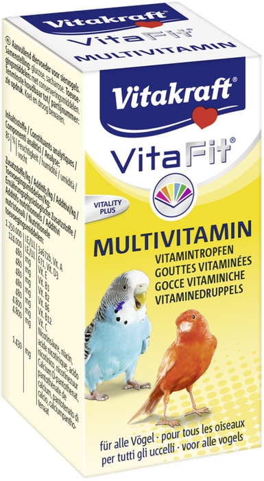 Vitakraft Multivitamin krople witaminowe dla ptaków 10 ml