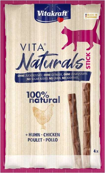 Vitakraft Naturals Stick z kurczakiem 4x15g