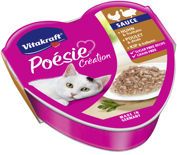 Vitakraft Poesie 85g SAUCE Kurczak z Indykiem  