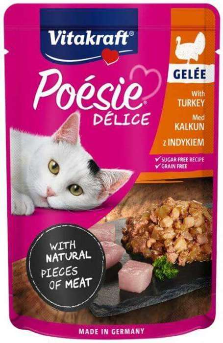 Vitakraft Poesie Deli Gelee Indyk 85g