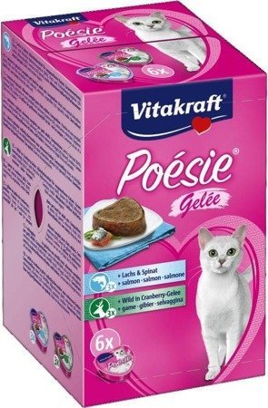 Vitakraft Poesie serduszko Mix Smaków 36x85g 