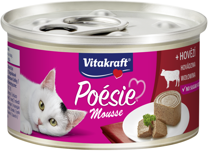 Vitakraft Poesie wołowina w musie 85g