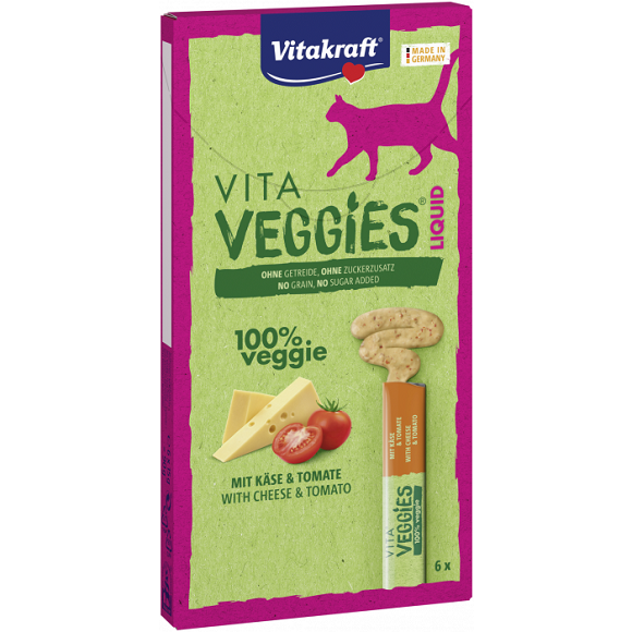 Vitakraft VITA VEGGIES LIQUID ser/pomidor 6x15g