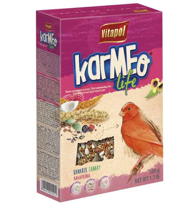 Vitapol Karmeo Life owocowa karma dla kanarka 500g