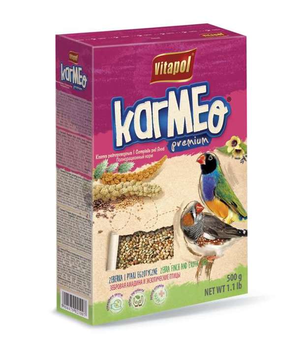 Vitapol Karmeo Pokarm dla zeberki 500g