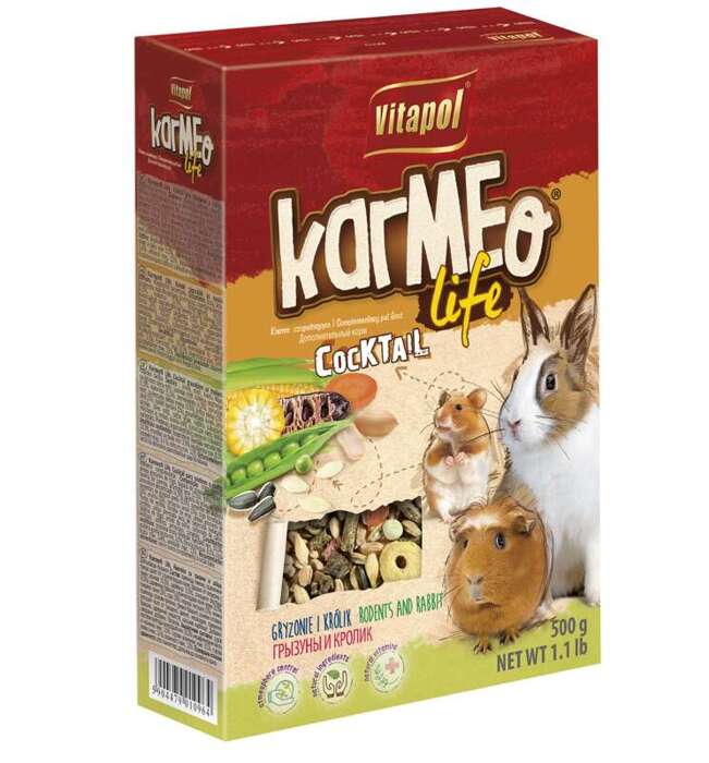 Vitapol karmeo life koktail dla gryzoni i królika 500g