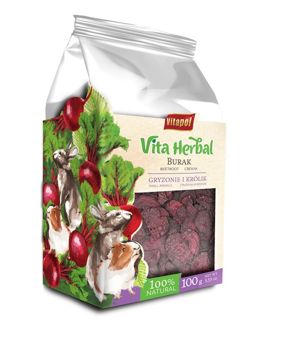 Vitapol vita herbal burak dla gryzoni i królika 100g