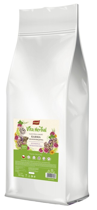 Vitapol vita herbal karma dla szynszyli i koszatniczki 10kg