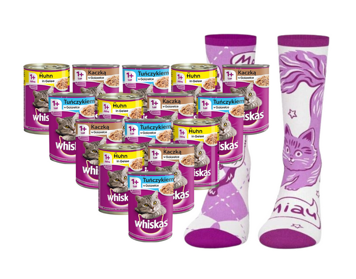 Whiskas Adult Mix Smaków w galaretce 24x400g