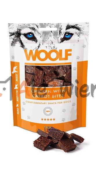 Woolf Chicken with Carrot Bites 100g