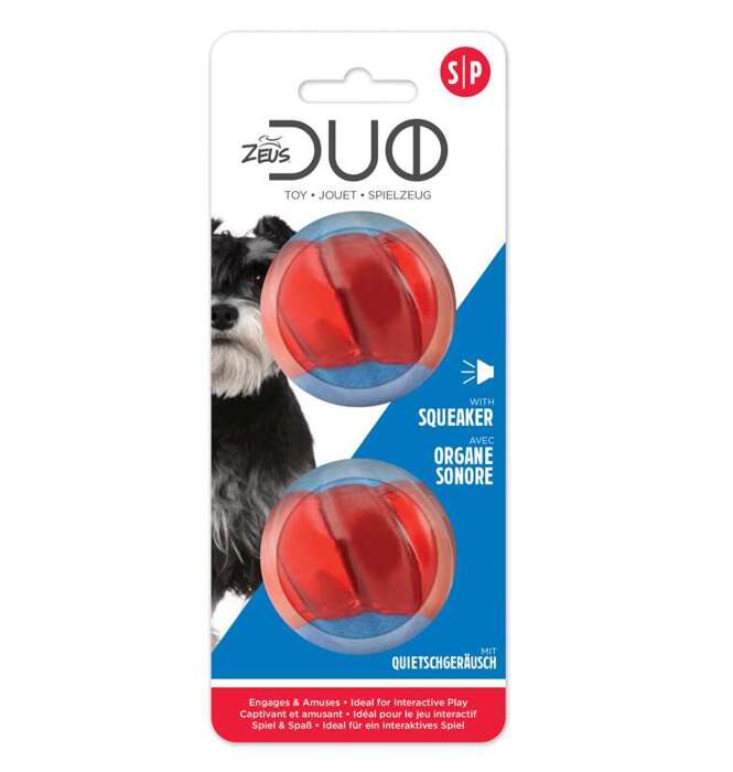 Zeus Duo Ball piszczące 5cm 2szt.