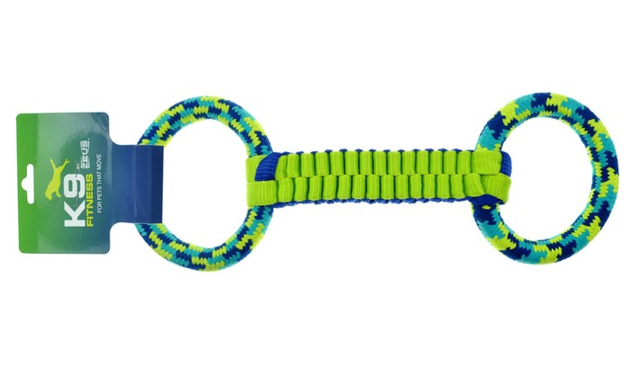 Zeus K9 Fitness zabawa do przeciągania Rope Tugger 43 cm