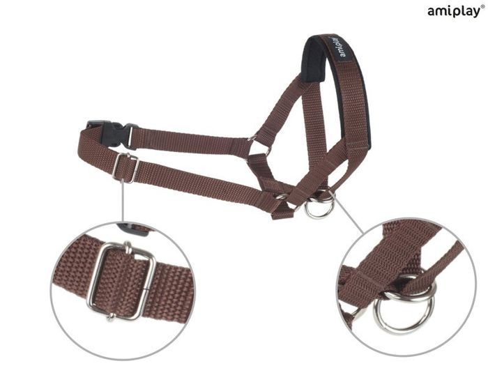 amiplay Halter Basic XS Brązowy