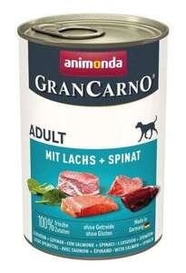 Animonda GranCarno Adult łosoś i szpinak 400g